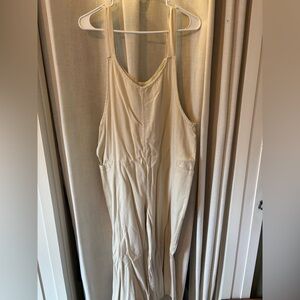 Elegant Cream Jumpsuit